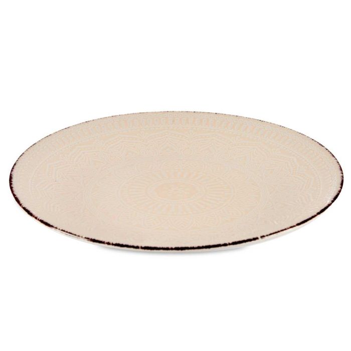 Plato Relieve Llano Beige 27Cm Vessia (24 Unidades) 2 Plato Relieve Llano Beige 27Cm Vessia (24 Unidades) 2