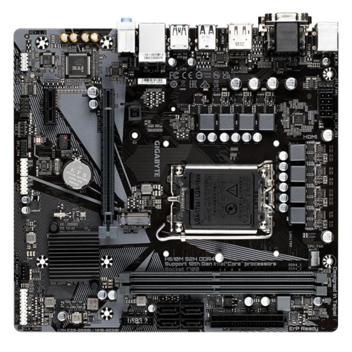 Gigabyte H610M S2H V3 DDR4 Placa Base Intel H610 LGA 1700 Micro ATX - H610M S2H V3 DDR4 G10 2