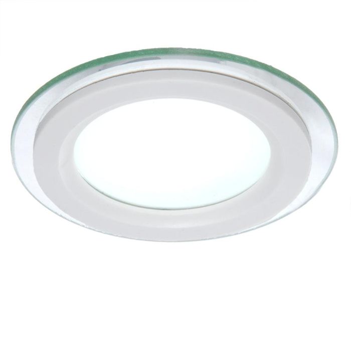 Foco Downlight LED 6W 600Lm 6000K Circular Ø95Mm 40.000H [GR-MB01-6W-O-CW] Placa ultrafina para falso techo 1