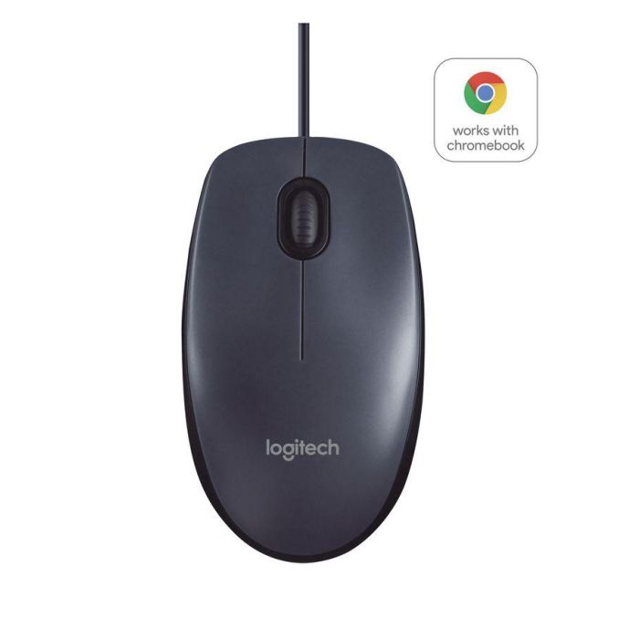 Logitech M100 Ratón USB Tipo-A Negro
