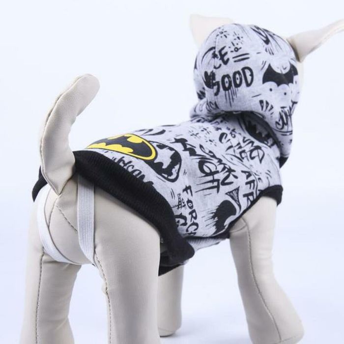 Sudadera para perro XS cotton brushed batman talla XS 15 Sudadera para perro XS cotton brushed batman talla XS 15