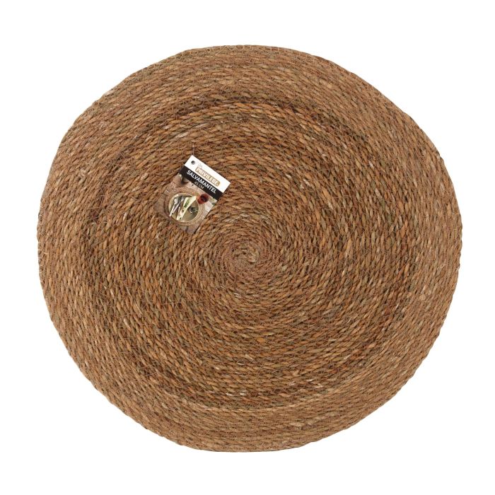 Salvamantel Redondo Seagrass 45 cm Privilege (36 Unidades) 2 Salvamantel Redondo Seagrass 45 cm Privilege (36 Unidades) 2
