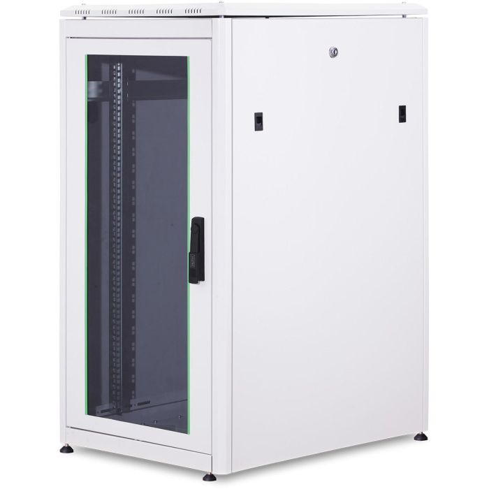 Digitus Armario de Red Unique 22HE Rack 22U 1164x600x800mm, Puerta Vidrio/Acero, Gris, IP20 0 Digitus Armario de Red Unique 22HE Rack 22U 1164x600x800mm, Puerta Vidrio/Acero, Gris, IP20 0