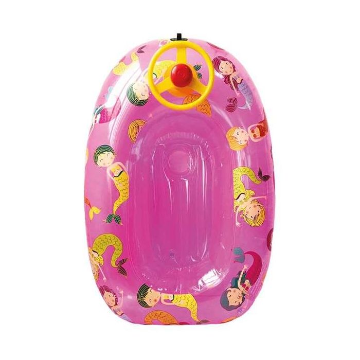Barca hinchable sirenas 90 cm con volante y mirilla 1 Barca hinchable sirenas 90 cm con volante y mirilla 1