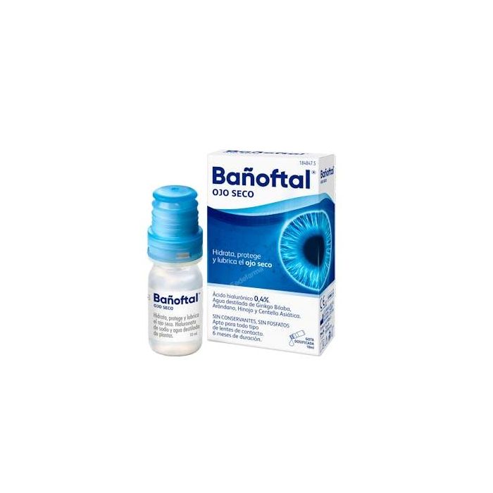 BAÑOFTAL Multidosis Ojo Seco 0,4% 10 ml