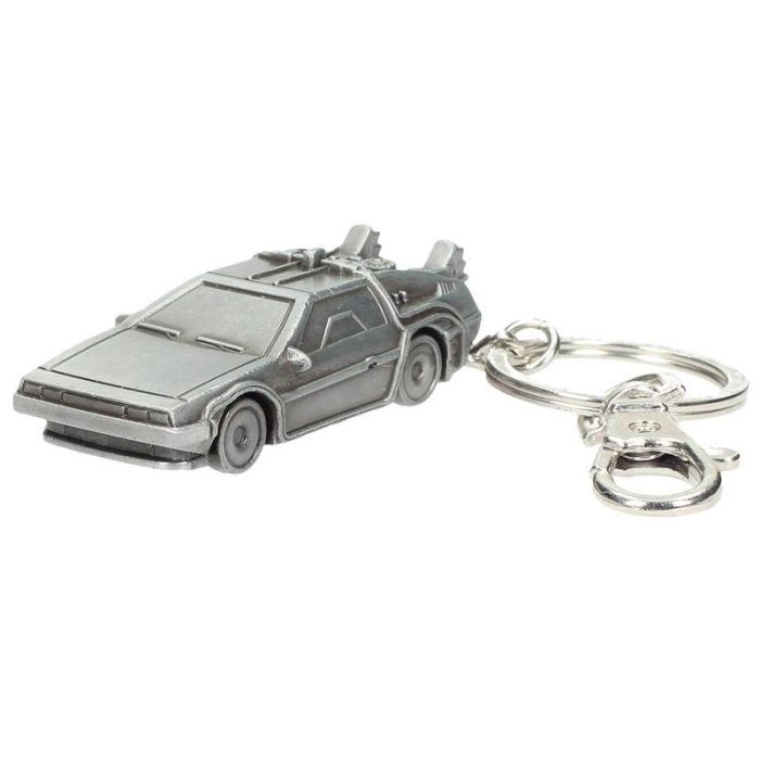 SD TOYS Llavero 3D metal Delorean de Regreso al Futuro Back to the Future 7cm 1