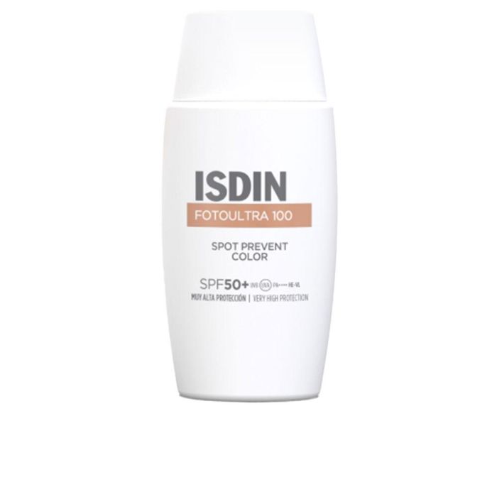 Isdin FOTO ULTRA 100 Protector Solar Facial con Color Previene Manchas Solares SPF50+ 50 ml Isdin FOTO ULTRA 100 Protector Solar Facial con Color Previene Manchas Solares SPF50+ 50 ml