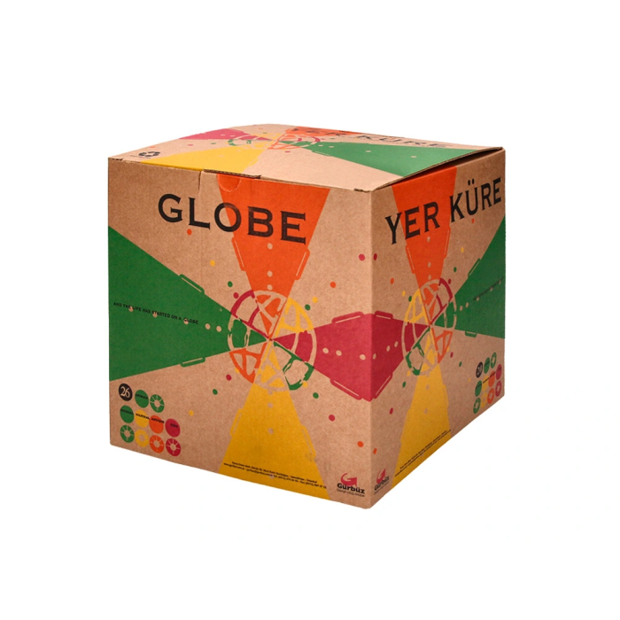 Liderpapel Globo Terraqueo con Luz Físico y Político Estilo Antiguo, Diámetro 26 cm, Esfera Educativa para Hogar y Escuela 10