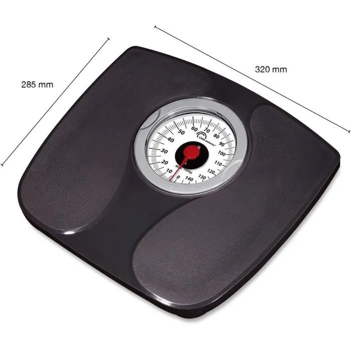 Little Balance 8727 Báscula Personal Mecánica Confort 150 kg / 1 kg - Negro 1 Little Balance 8727 Báscula Personal Mecánica Confort 150 kg / 1 kg - Negro 1