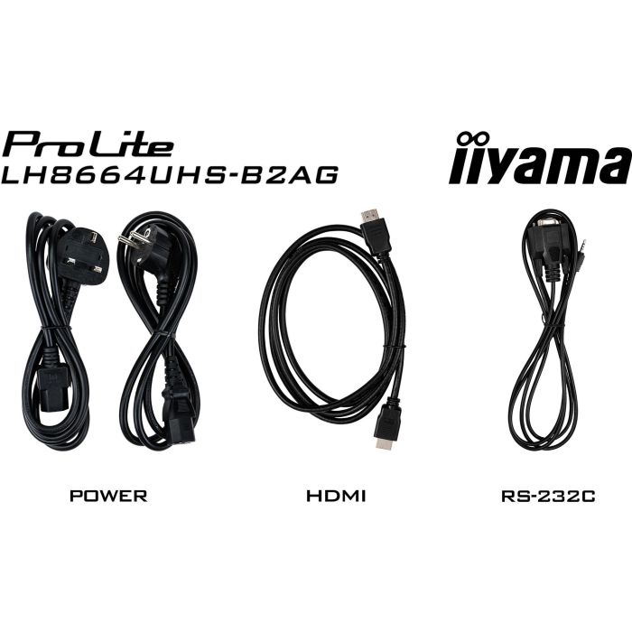 IIYAMA LH8664UHS-B2AG Pantalla 86" 4K Ultra HD IPS 24/7 con HDMI, USB y Wifi, para Señalización Digital 14