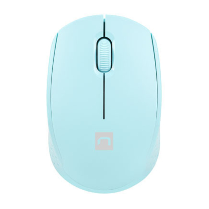 NATEC STORK Ratón Ambidextro Bluetooth + USB Type-A Óptico 1600 DPI Azul claro NATEC STORK Ratón Ambidextro Bluetooth + USB Type-A Óptico 1600 DPI Azul claro