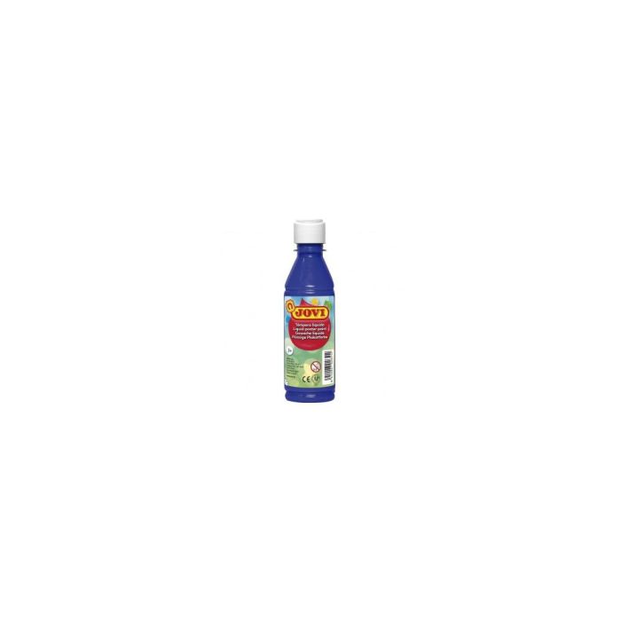 Tempera Liquida Jovi Escolar 250 mL Azul Ultramar 1