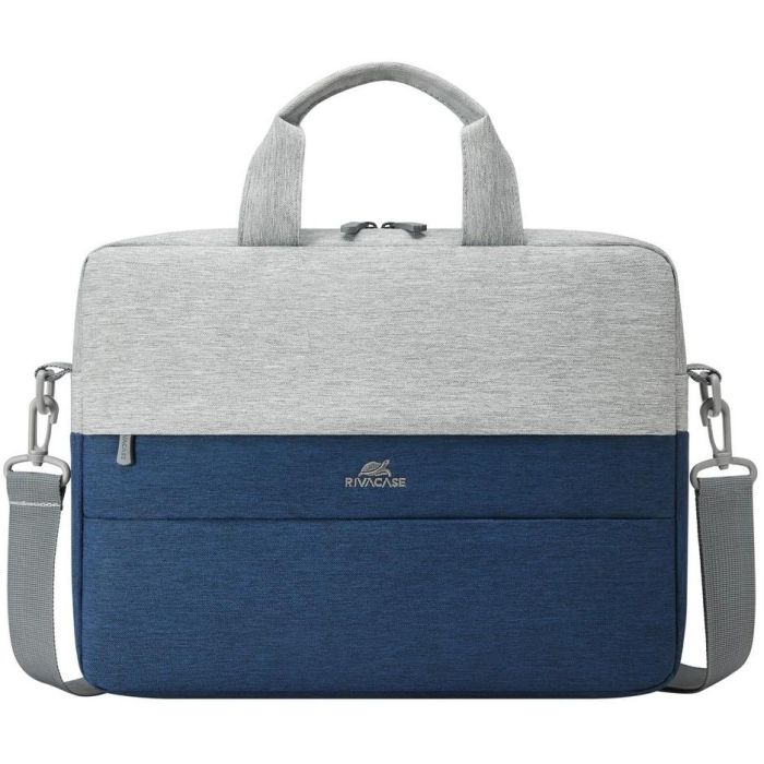 Riva NB Tasche Prater 10.1"-14" grau/blau 7522 1 Riva NB Tasche Prater 10.1"-14" grau/blau 7522 1