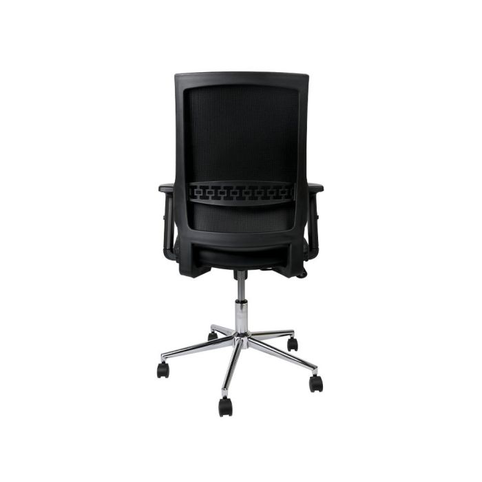 Silla Giratoria Q-Connect Respaldo Medio De Similpiel Regulable En Altura 980+100x630x625 mm Color Negro 3