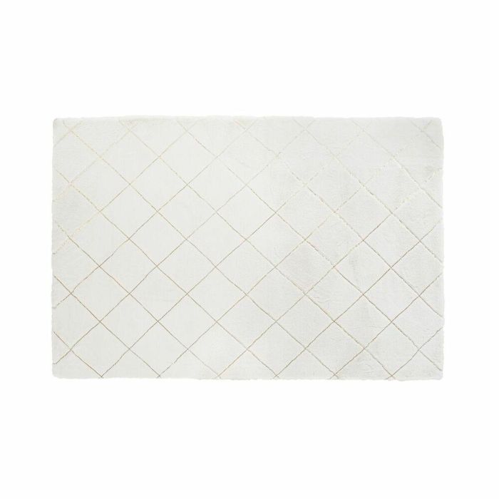 Alfombra DKD Home Decor Blanco Moderno (120 x 180 x 2,2 cm) Alfombra DKD Home Decor Blanco Moderno (120 x 180 x 2,2 cm)