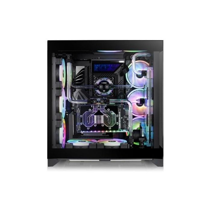 Thermaltake CTE E600 MX Black Midi Tower PC ATX/EATX/micro ATX/Mini-ITX - Chasis Vidrio Templado 1
