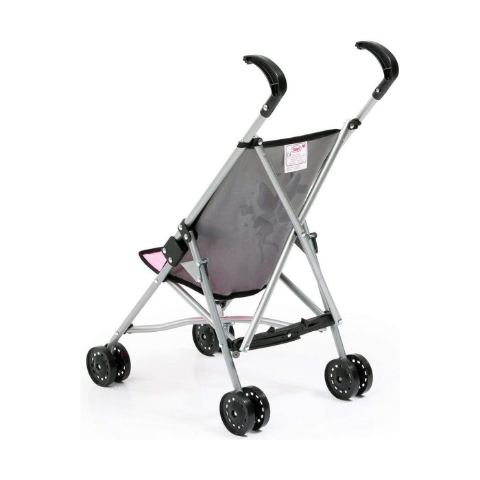 Silla de muñeca gris decoracion hadas 57x46x27 cm 4 Silla de muñeca gris decoracion hadas 57x46x27 cm 4