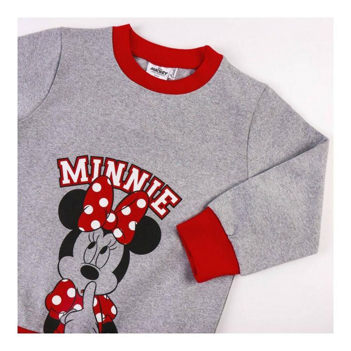 Chándal Infantil Minnie Mouse Gris 7 Chándal Infantil Minnie Mouse Gris 7