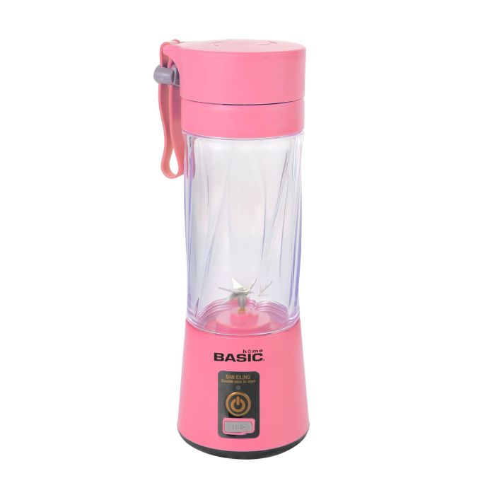 Basic Home Exprimidor Portátil Recargable 420M Basic - Dimensiones: 8.5 cm de ancho x 24.5 cm de alto x 8.5 cm de largo, Peso: 19.42 kg (9 Unidades)