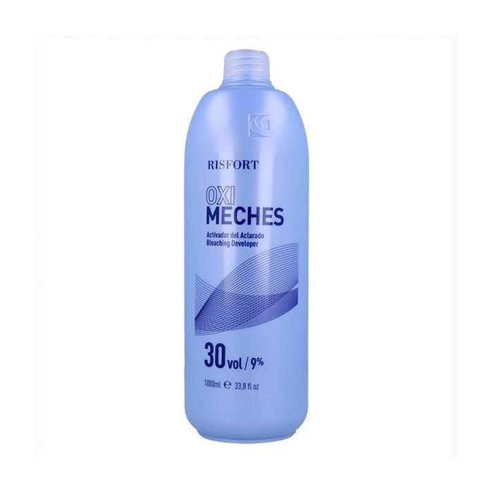 Risfort Oxidante Mechas Act 30Vol (9%) 1000 ml - Solución oxidante para tintes y decoloraciones