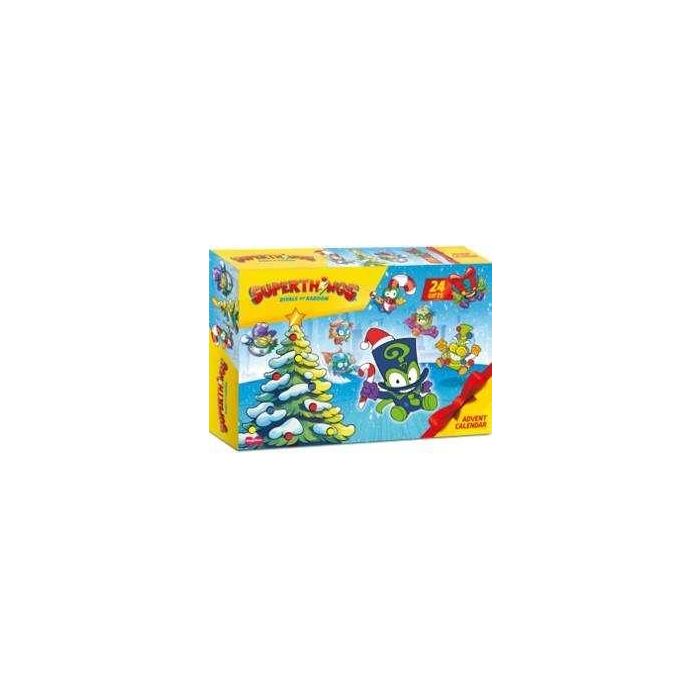 Supertings Calendario de Adviento con 24 Sorpresas y Contenido Especial para Niños a partir de 4 Años