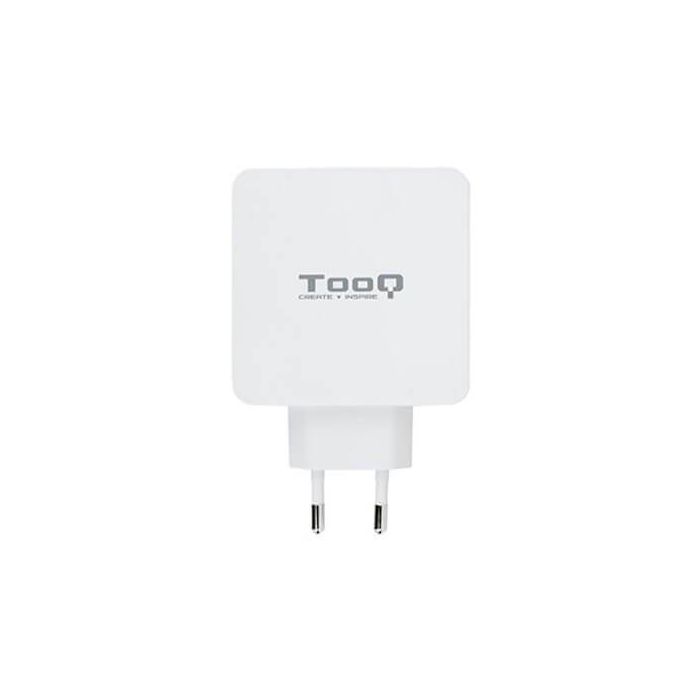 TOOQ Cargador Doble USB Tipo C PD y USB A QC3.0 48W - TQWC-2SC03WT TOOQ Cargador Doble USB Tipo C PD y USB A QC3.0 48W - TQWC-2SC03WT