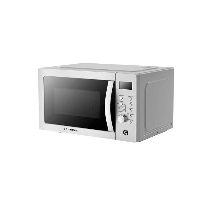 Grunkel Microondas Sin Grill 2200 W 28 L Metalizado,Con 5 Niveles De Potencia C- Funcion Freidora Aire Grunkel Microondas Sin Grill 2200 W 28 L Metalizado,Con 5 Niveles De Potencia C- Funcion Freidora Aire