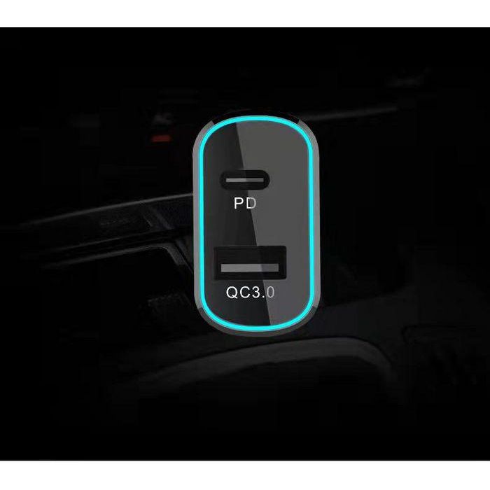 CoreParts USB-C Car Charger for Laptop, Mobile and Tablet, with USB-C to USB-C cable. 78W 5V 3A - 20V3A QC3.0 18Watt, PD 3.0 60Watt Plug:USB-C Input: 12-24V 5A, Output: QC3.0 5V3A,9V3A,12V3A,15V3A,20V2.25A, 1xUSBA (QC3.0), 1xUSB-C PDCharge all your device CoreParts USB-C Car Charger for Laptop, Mobile and Tablet, with USB-C to USB-C cable. 78W 5V 3A - 20V3A QC3.0 18Watt, PD 3.0 60Watt Plug:USB-C Input: 12-24V 5A, Output: QC3.0 5V3A,9V3A,12V3A,15V3A,20V2.25A, 1xUSBA (QC3.0), 1xUSB-C PDCharge all your device