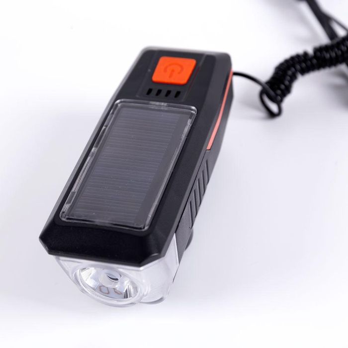 Luz Delantera Bicicleta LED 2 Niveles Sensor Batería USB - Anti Deslumbramiento 2