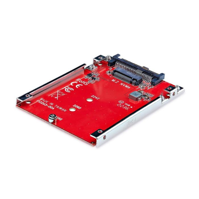 Startechcom 1M25-U3 Adaptador M.2 a U.3 (SFF-TA-1001) 2.5 Pulgadas NVMe PCIe 4.0 para Servidores y Estaciones de Trabajo