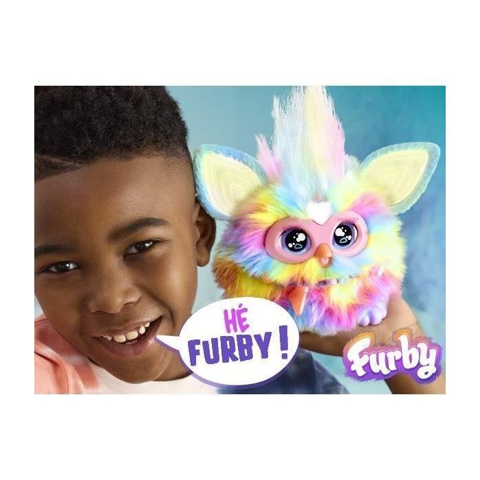 Furby Tie Dye, 15 accesorios, peluche interactivo para niñas y niños, animatrónico activado por voz, a partir de 6 años 4