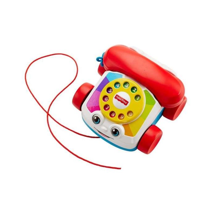 Fisher Price Teléfono Carita Divertida Juguete para Arrastre Niños 18 Meses 3