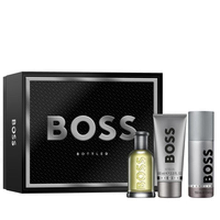 Set de Perfume Hombre Hugo Boss BOTTLED EDT 3 Piezas 1