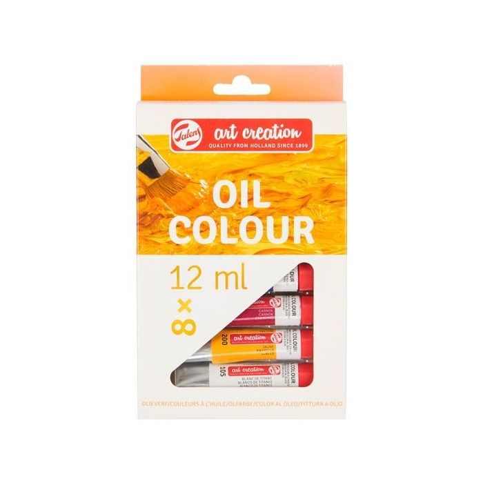 Talens Art Creation Set Óleo Tubo 12 mL Surtido Estuche 8 Ud