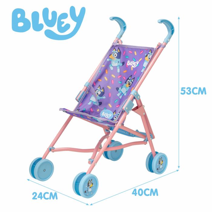 Carrito para Muñecas Bluey (12 Unidades) 3 Carrito para Muñecas Bluey (12 Unidades) 3