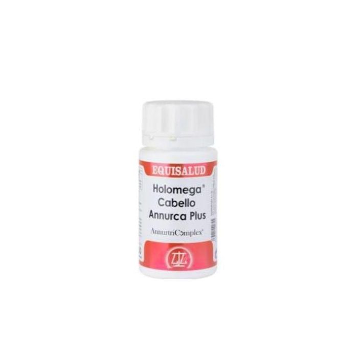 Holomega Annurca Plus Cabello Suplemento con Biotina y Mijo para Crecimiento Capilar, 50 Cápsulas