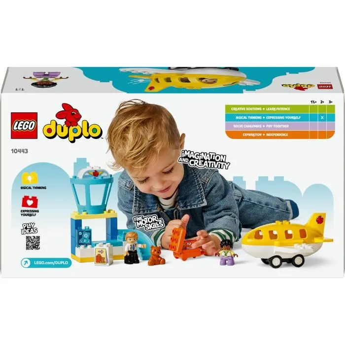 LEGO DUPLO 10443 Primera Vez en el Aeropuerto - Juguete de Construcción para Niños de 2 Años en Adelante 5