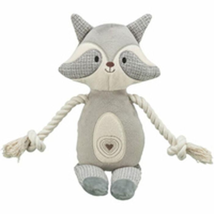 Peluche para perros Trixie 0036155 Poliéster Felpa Algodón Mapache 33 cm 2