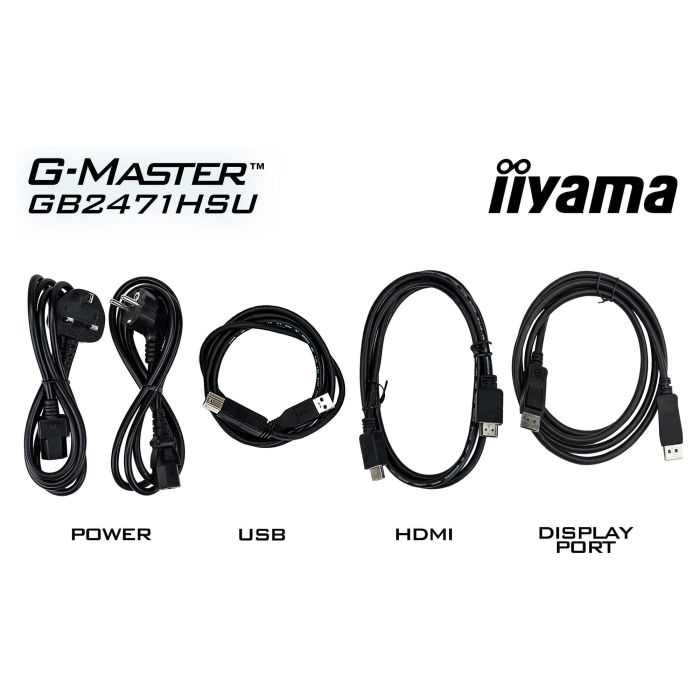 iiyama GB2471HSU-B1 Monitor Gaming 23.8" FHD Fast IPS 0.3ms MPRT 240 Hz USB-C Negro 3 iiyama GB2471HSU-B1 Monitor Gaming 23.8" FHD Fast IPS 0.3ms MPRT 240 Hz USB-C Negro 3
