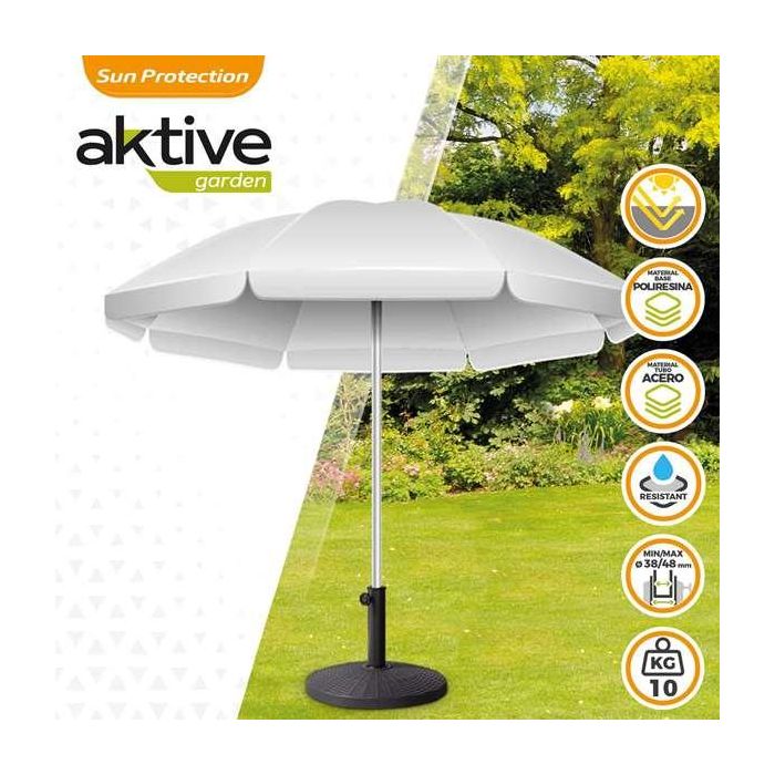 Color Baby Base Parasol Poliresina 10 kg Gris Tubo D38/48 44,5x33cm 2