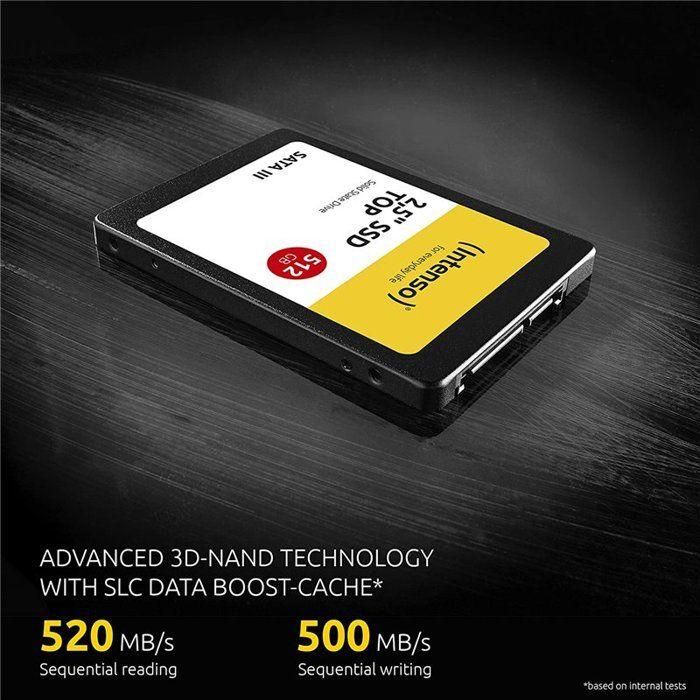 Intenso SSD Interno 1TB 2.5" SATA III 6Gb/s de Alto Rendimiento 3812460 3 Intenso SSD Interno 1TB 2.5" SATA III 6Gb/s de Alto Rendimiento 3812460 3