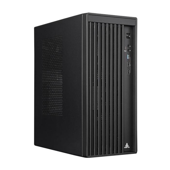 Chieftec BS-20B-OP Midi Tower PC Gamer UNI Series, micro ATX/Mini-ITX, Negro para Hogar/Oficina