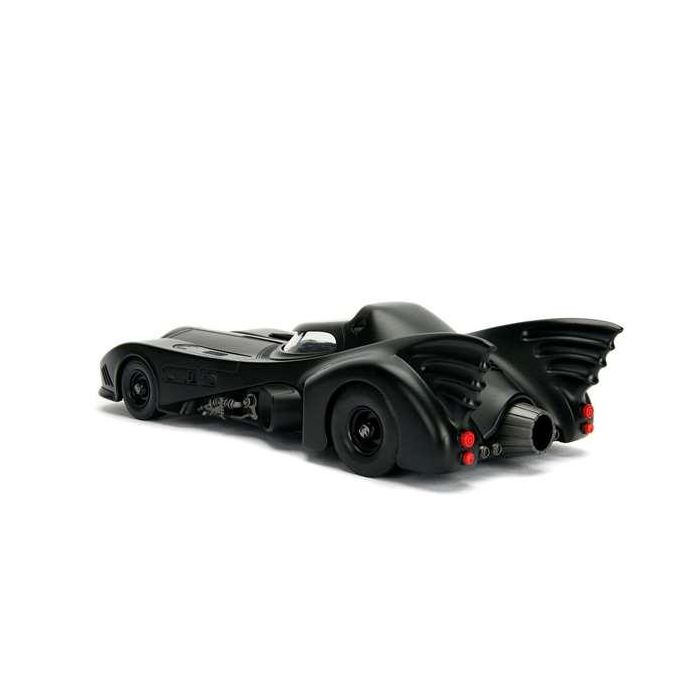 Coche metal batmóvil 1989, incluye figura batman de metal 7 cm escala 1:24 30x15x11 cm 14