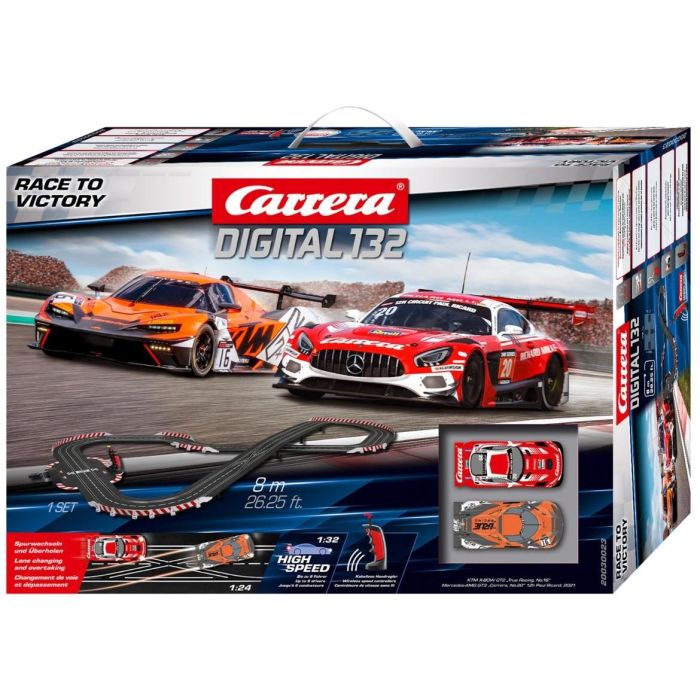 Carrera Digital 132 Sets Race to Victory