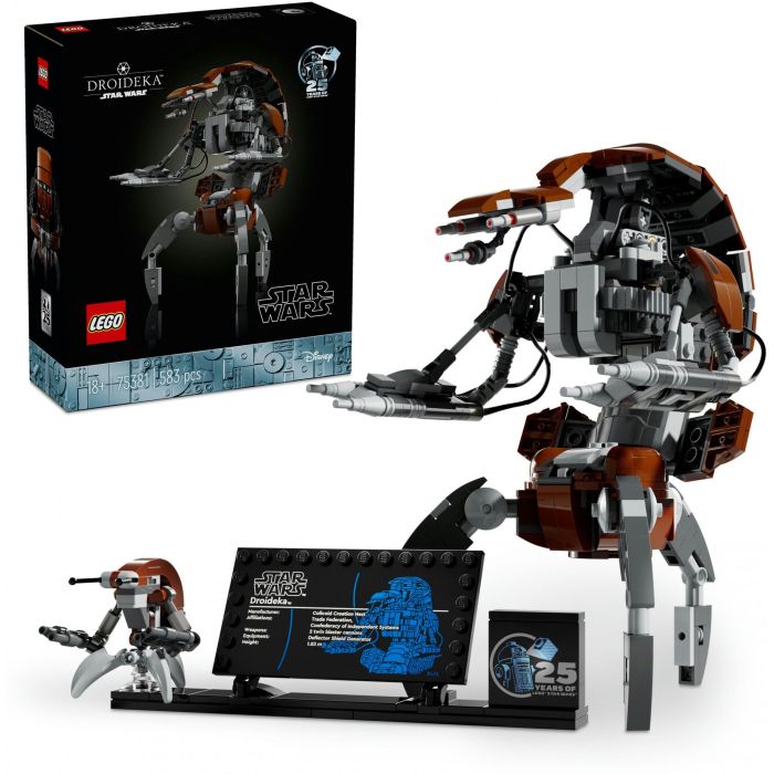 LEGO 75381 Star Wars The Droideka - Set de construcción espacial para adultos 14 LEGO 75381 Star Wars The Droideka - Set de construcción espacial para adultos 14