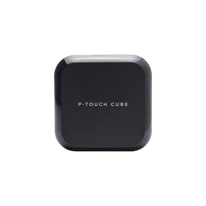Brother Rotuladora PT-P710BT Cube Negro, Conexión Bluetooth y USB, Anchos de Cinta 3.5-24mm, Impresión de Códigos de Barras 2