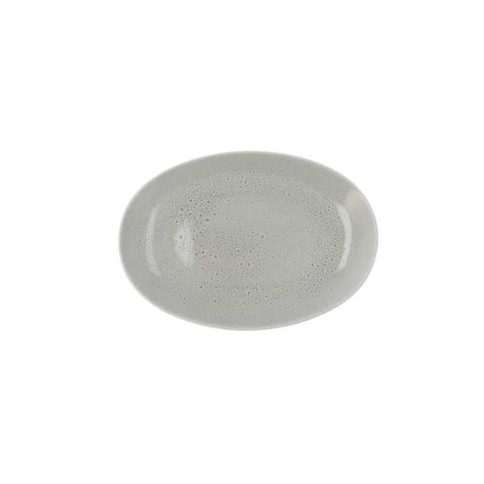 Ariane Bandeja Oval Porous Porcelana Reforzada para Hostelería Verde 26 cm, Extra Resistente Antidesportillamiento (12 Unidades)