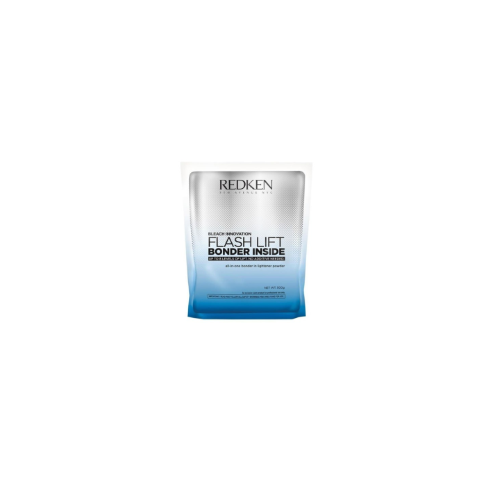 Redken FLASH LIFT BONDER INSIDE Polvo Decolorante con Bonder para Cabello, Hasta 8 Niveles de Aclaración, 500 gr