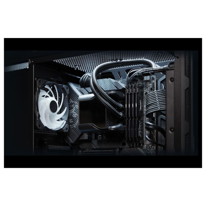 Kingston Fury Beast 128GB (4x 32GB) DDR5 5600MT/s CL40 Kit de 4 Módulos Negro Intel XMP 3.0 2