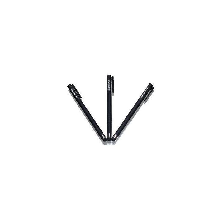 IOGEAR Touch Point Stylus 3-Pack para Tablet, Smartphone y iPad - Preciso, Suave, Sin Arañazos, Compatible con Pantallas Táctiles Capacitivas